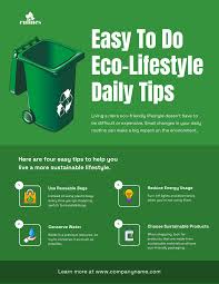 environmentally friendly lifestyle