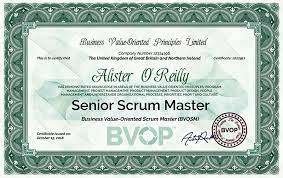 scrum master certification
