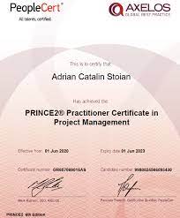 prince2 certification