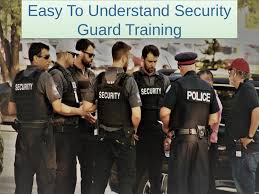security guard training